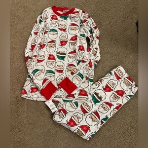 Carter's Red and White Santa Pajama Set